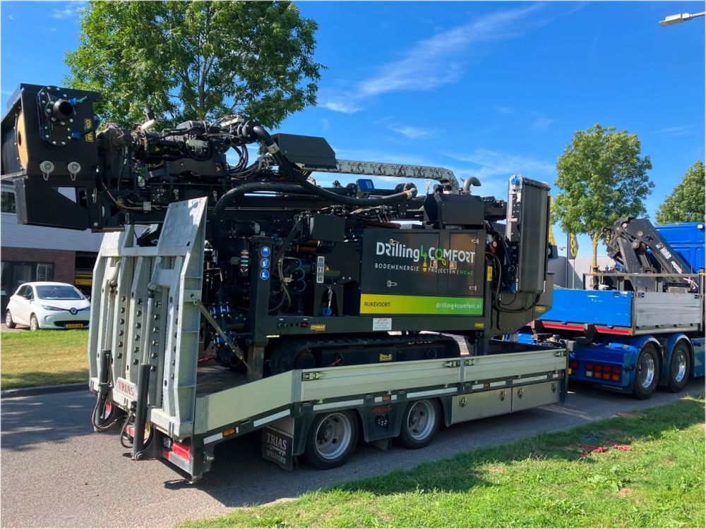 Onze boormachine heeft een mooie upgrade gekregen!